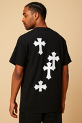 PLAYERA DE CRUCES NEGRA